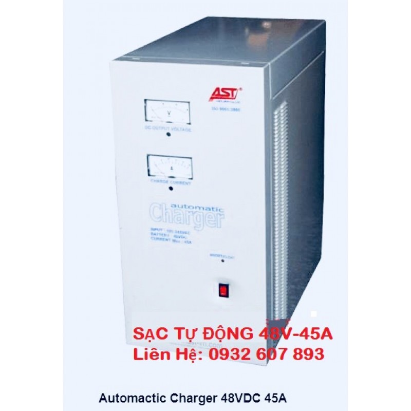 SẠC TỰ ĐỘNG AST 45A-48VDC