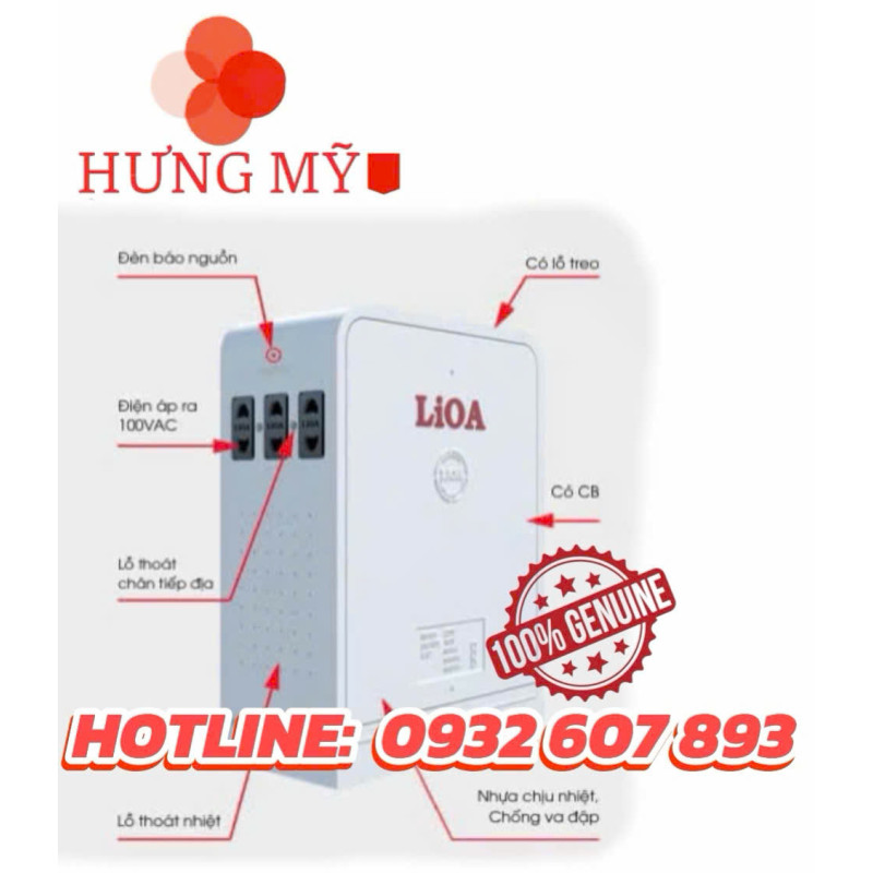 Biến áp đổi nguồn hạ áp 1 pha DNA015N