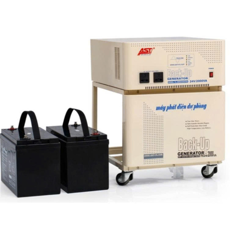 INVERTER 2000VA - 24V DC-MÁY KÍCH ĐIỆN