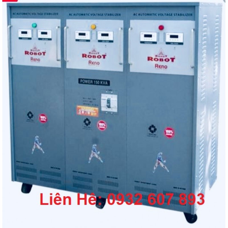 ỔN ÁP ROBOT 150KVA/380V- 3PHA RENO