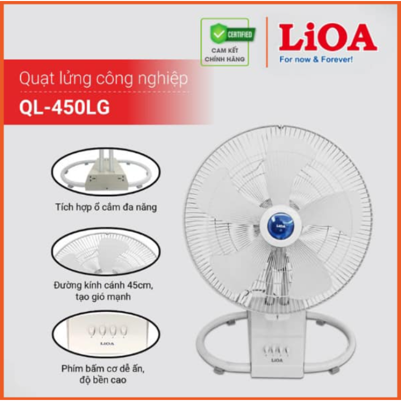QUẠT SÀN LIOA - CÔNG NGHIỆP CHUYÊN DỤNG - NHÀ HÀNG - KHÁCH SẠN