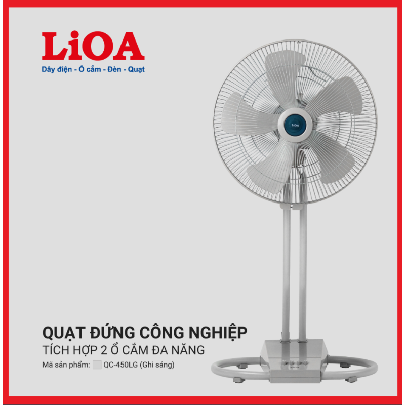 QUẠT ĐỨNG LIOA CÔNG NGHIỆP - TÍNH HỢP 2...