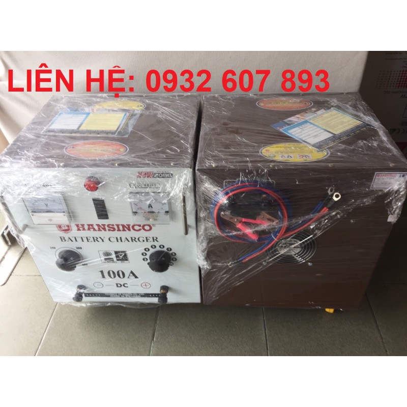 MÁY SẠC DÂY ĐỒNG HANSINCO 100A/ 12V-48V DC