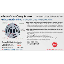 BIẾN THẾ LIOA 1000VA - SỬ DỤNG TẠI MỸ
