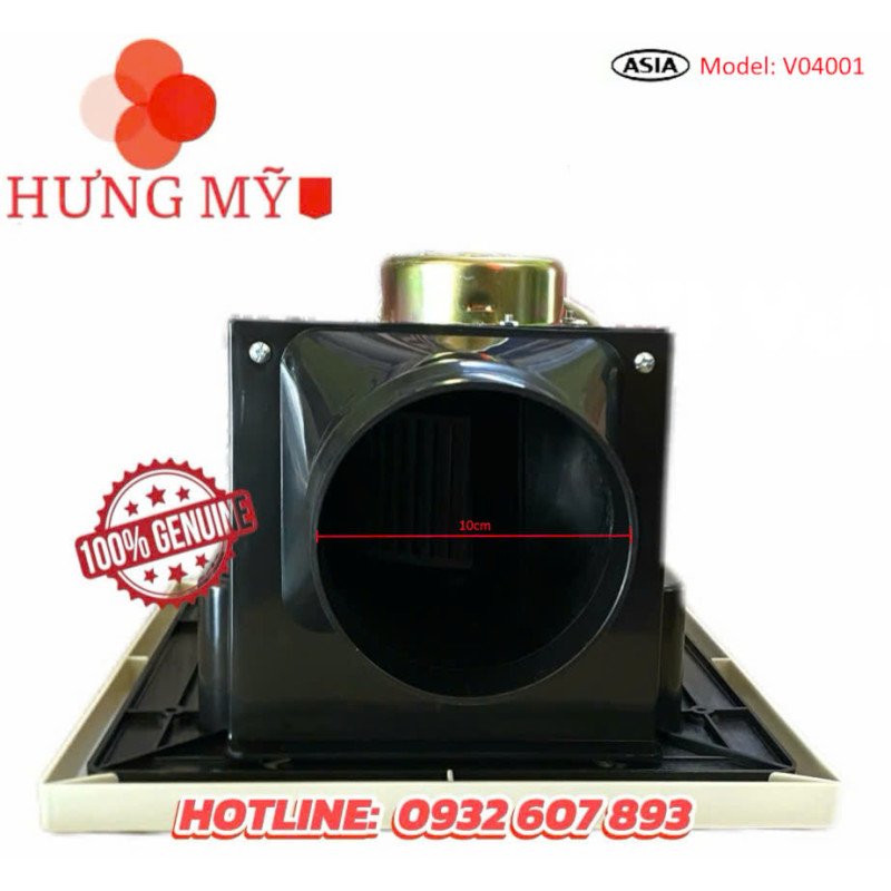 Quạt Hút ASIA-V04001- Gắn Trần