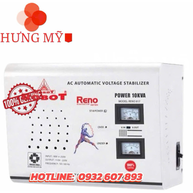 Ổn Áp Robot 12.5K Treo Tường