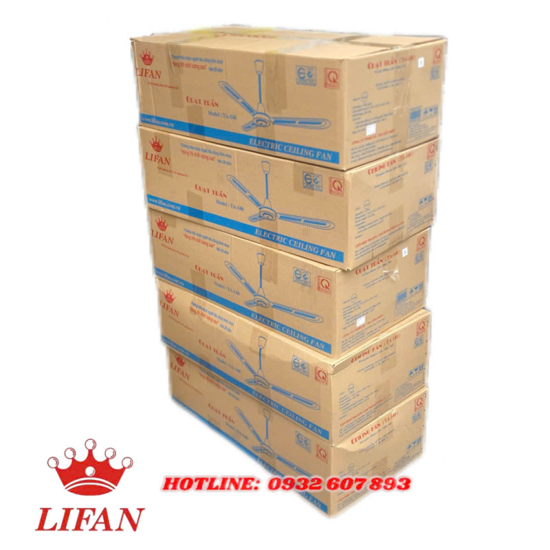 Quạt Trần LIFAN TA - 140 Mô Tơ Dây Đồng Cao Cấp