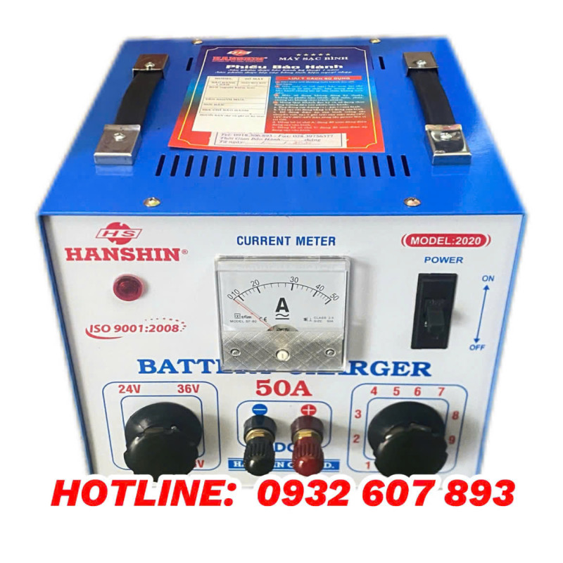 SẠC DÂY ĐỒNG 50A HANSHIN TĂNG GIẢM